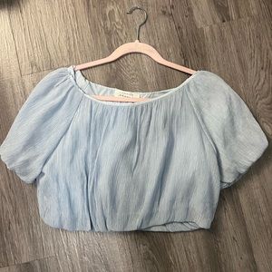 Cropped blouse